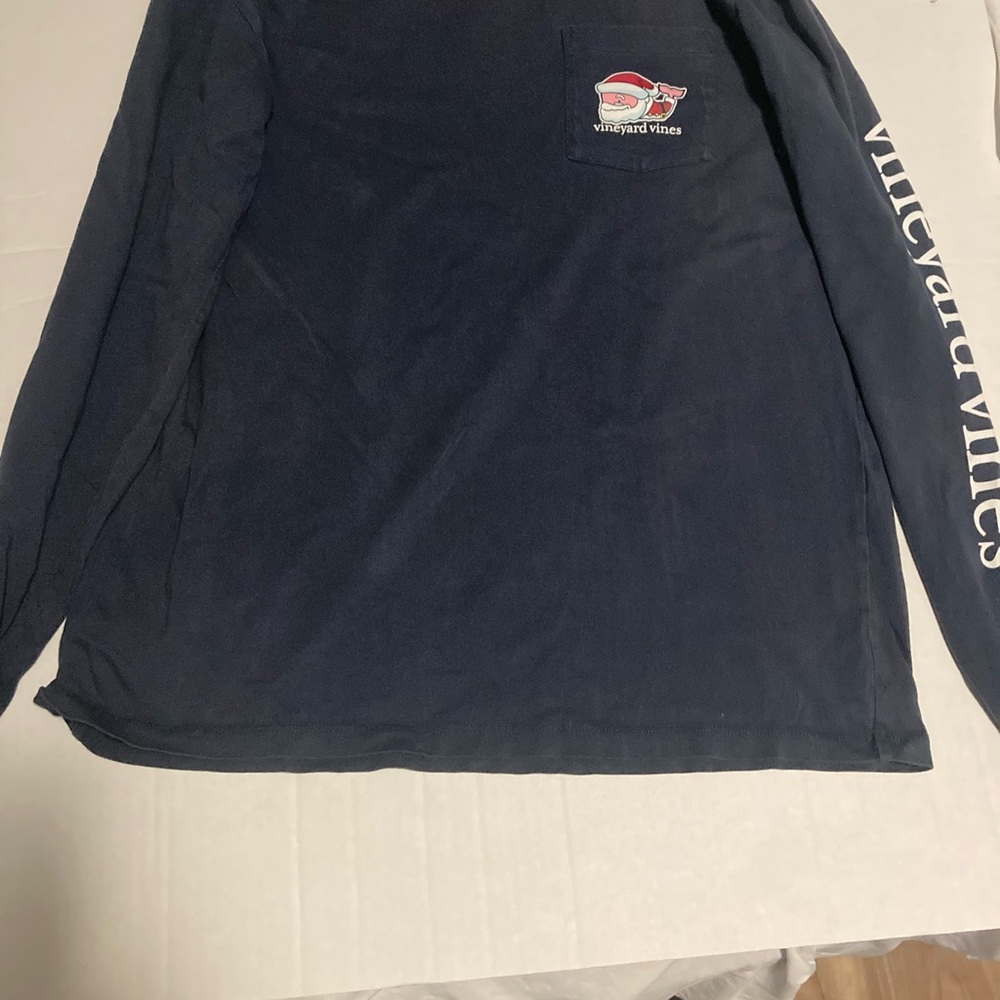 Vineyard Vines Dark Blue Crew Neck Tee